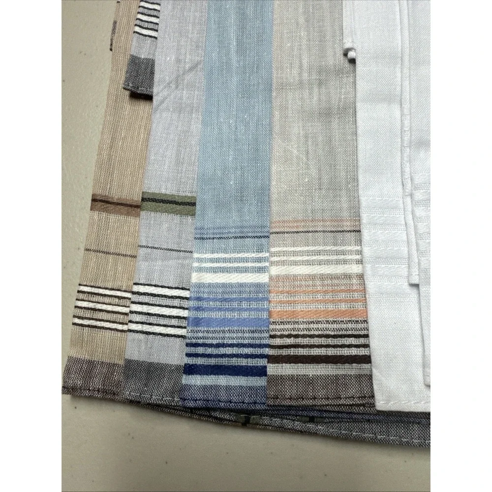 VTG! ALFREDO VERSACE Multicolor Plaid Handkerchief 15